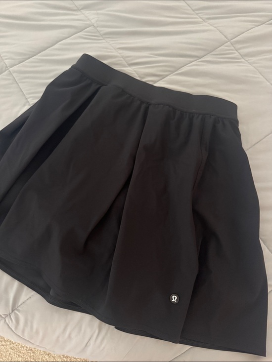 lululemon athletica Dresses & Skirts - lululemon athletica Black Athletic Skort with Branded Tag